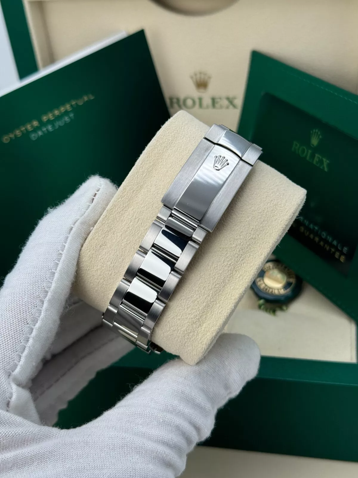 Rolex Datejust 36mm 126200 Oyster Perpetual Silver Dial Jubilee Stainless Steel - Image 11