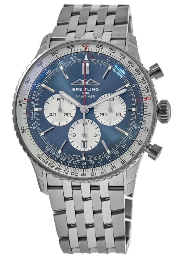 Breitling AB0137211C1A1 Navitimer B01 Blue Dial - ??ew