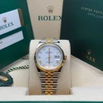 Rolex  Datejust 36mm 126233 White Dial Oyster Bracelet Watch