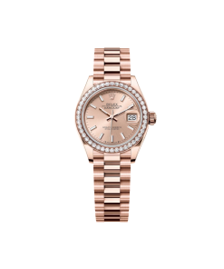 Rolex Lady-Datejust 28mm 279135RBR Rose Dial Jubilee Bracelet