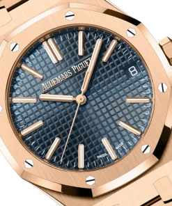 Alternative view of Audemars Piguet ROYAL OAK Pink Gold ??Night Blue Cloud 50?? Dial 41mm 15510OR.OO.1320OR.03