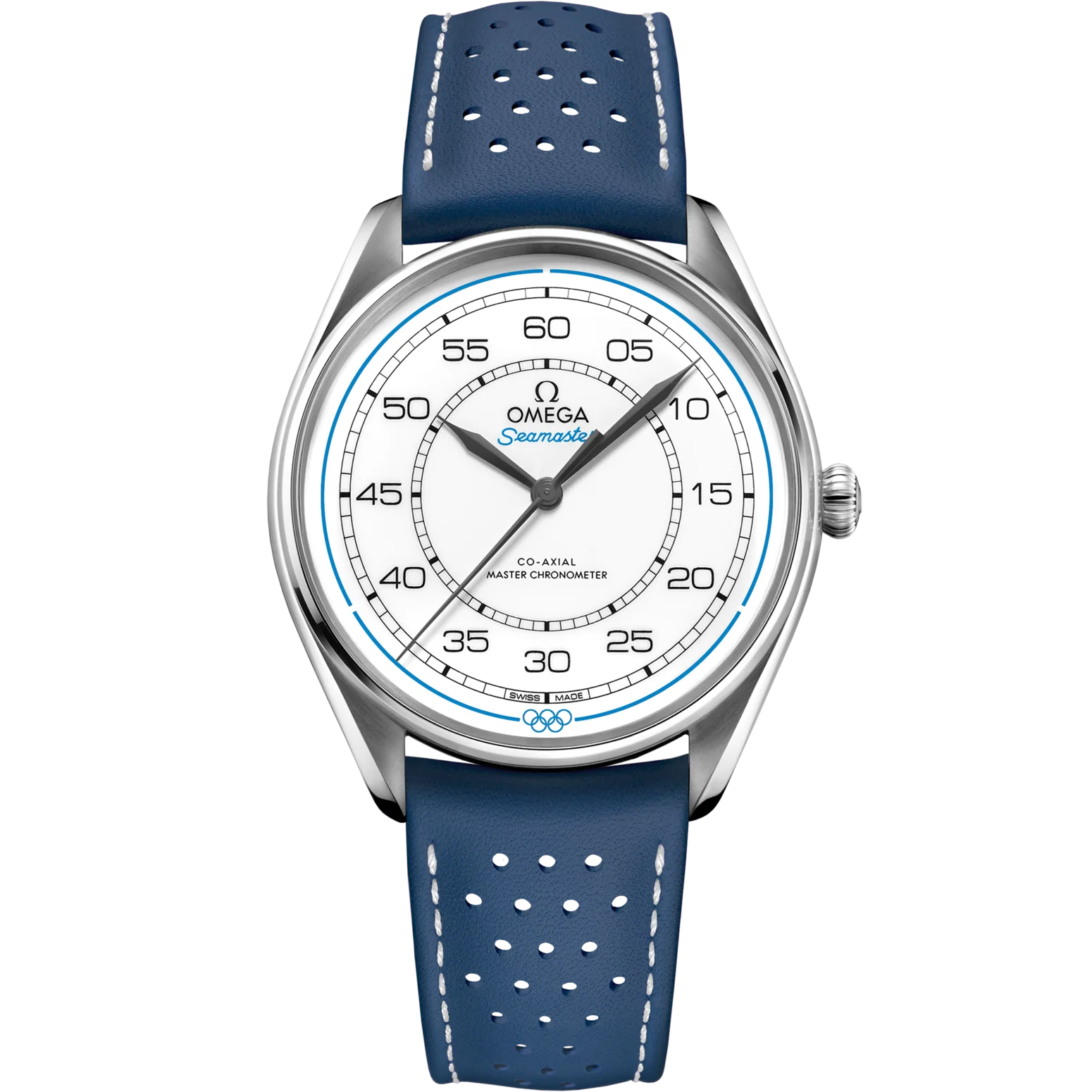 Omega Seamaster Olympic Official Timekeeper 39.5mm White Dial Stainless Steel Strap 522.32.40.20.04.001