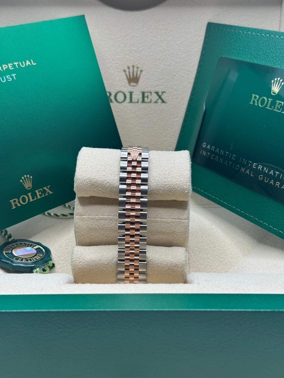 Rolex Lady-Datejust 28mm 279381RBR Chocolate Roman Dial Oyster Bracelet - Image 7