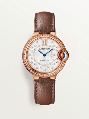 Cartier BALLON BLEU Diamond Rose Gold 33mm