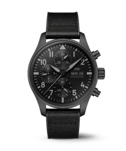 IWC Pilot Performance Chronograph 41mm Mercedes AMG Petronas Formula OneTM Team Mens Watch Black Rubber IW388306