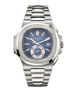 Patek Philippe Nautilus Blue Dial Stainless Steel Mens Watch 5980/1A-001