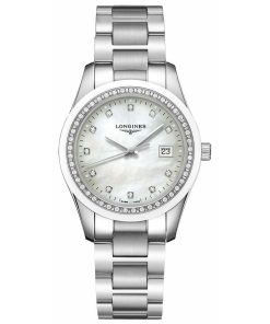 Longines Men's L2.387.0.87.6 Conquest Stainless Steel Watch