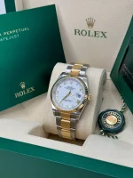 Rolex  Datejust 36mm 126233 White Dial Oyster Bracelet Watch