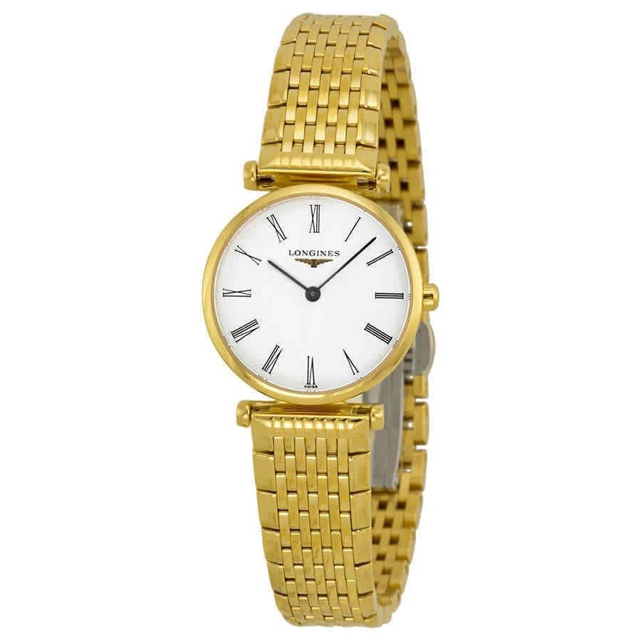 Longines Women's L42092118 La Grande Classique Gold-Tone 18kt Gold Watch