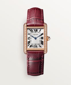 Cartier TANK LOUIS Rose Gold Diamond 22mm