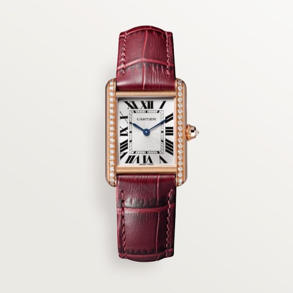 Cartier TANK LOUIS  Rose Gold Diamond 22mm