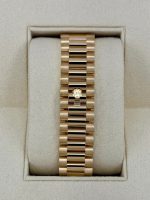 Rolex  Yellow Gold President Day Date 40mm Green Roman Ombre Dial - 228238