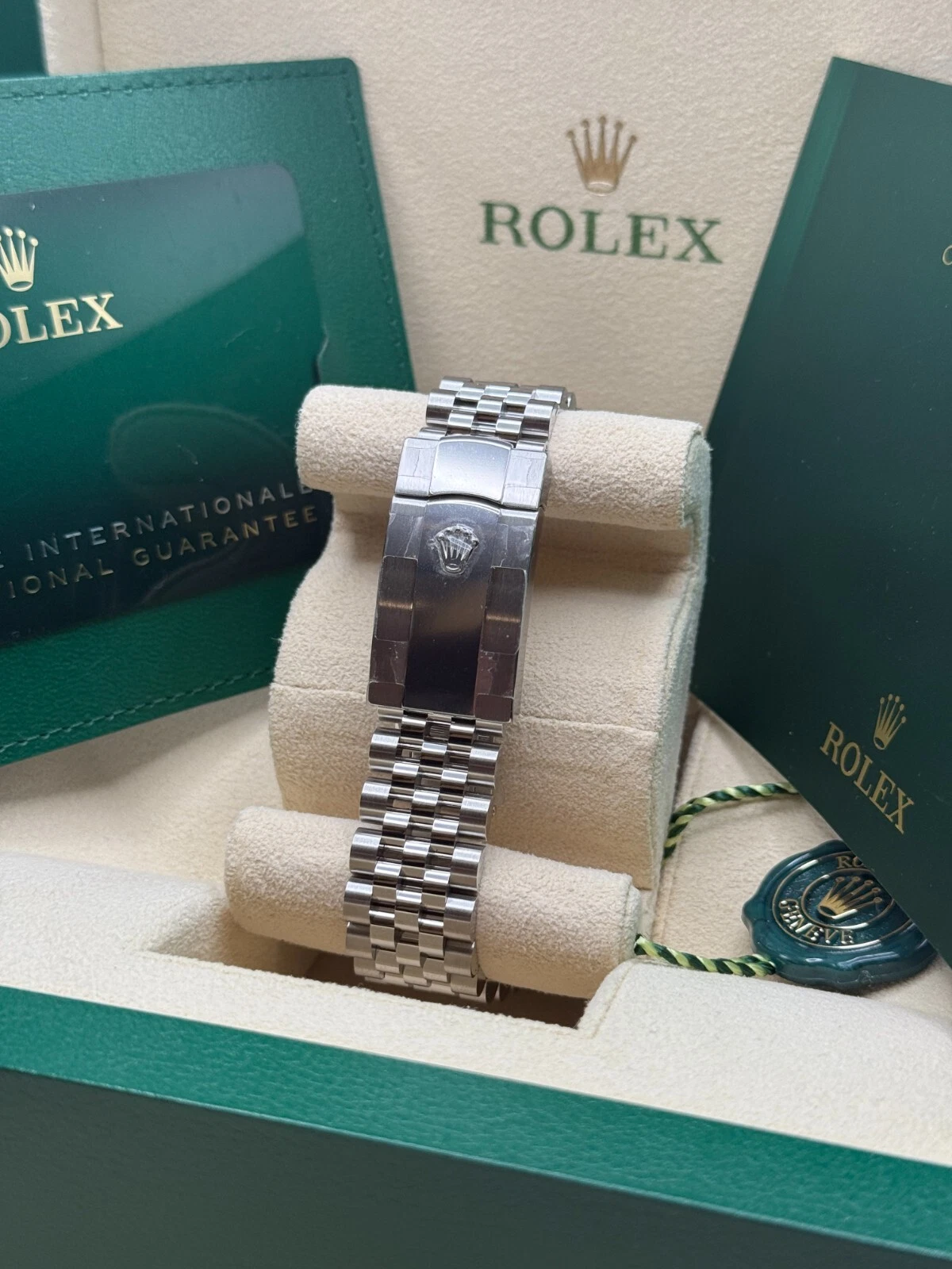 Rolex Datejust 41mm 126334 Blue Index Oyster Stainless Steel Men's Watch - Image 12