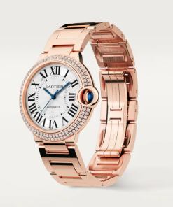 Alternative view of Cartier BALLON BLEU Diamond Rose Gold 36mm