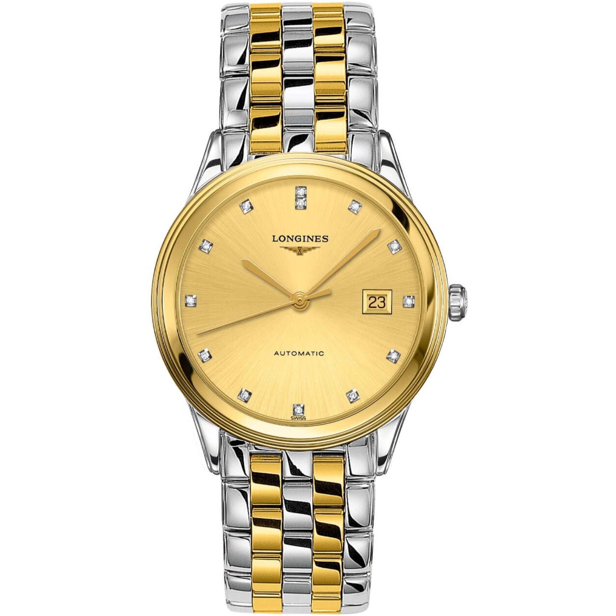 Longines Men's L4.974.3.37.7 Flagship Two-Tone Stainless Steel Watch