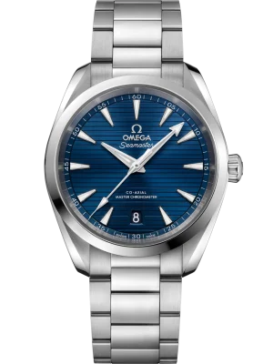 Omega Seamaster Aqua Terra 38mm Blue Dial Stainless Steel Bracelet 220.10.38.20.03.001