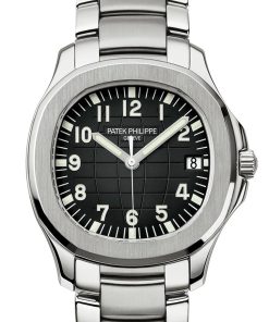 Patek Philippe Aquanaut Black Dial Stainless Steel Automatic Men's Watch 5167-1A  5167/1A