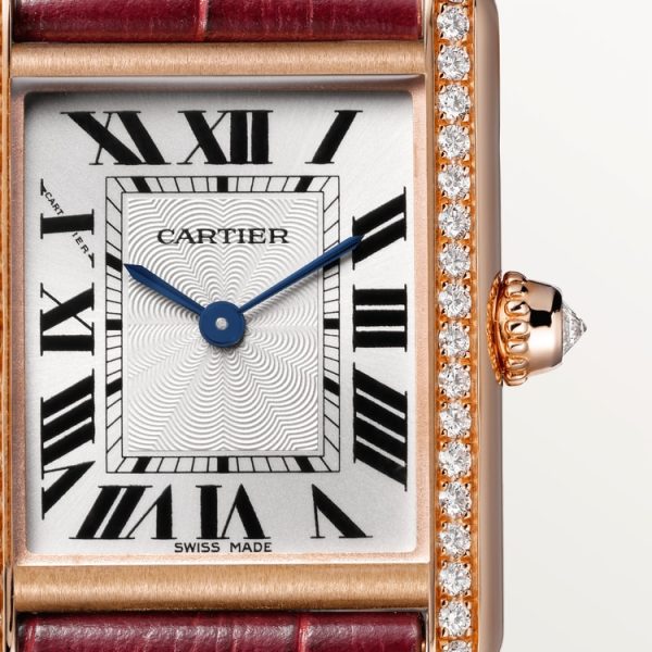 Cartier TANK LOUIS  Rose Gold Diamond 22mm