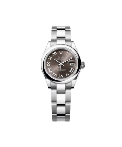 Rolex Lady-Datejust 28mm  m279160 Oyster Perpetual Dark Grey Dial Oyster Bracelet