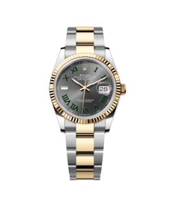 Alternative view of Rolex  Datejust 36mm 126233 Wimbledon Slate Dial Oyster Bracelet Watch