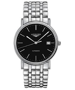 Longines Men's L4.921.4.52.6  Presence Stainless Steel Watch