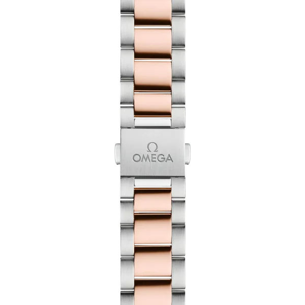 Omega Seamaster Aqua Terra 150M 34 mm Grey Dial with Diamonds Stainless Steel and Sedna™ 18k Rose Gold Bracelet 220.25.34.20.59.001