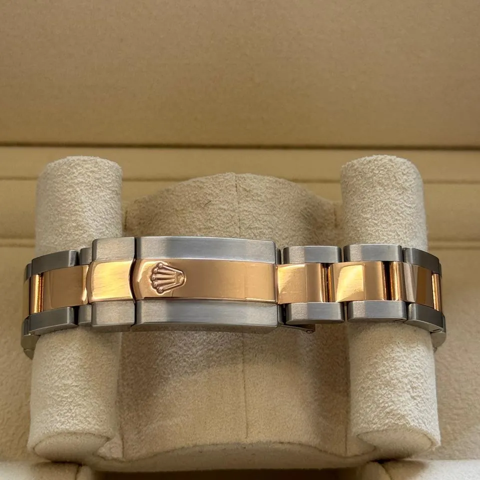 Rolex Lady-Datejust 28mm 279161 Rose Stick Dial, Two Tone Stainless Steel & 18K Rose Gold Oyster Bracelet Women's Watch - Image 8