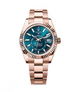 Rolex  Sky-Dweller 42mm 336935-0001 Rose Gold Blue Dial Oyster