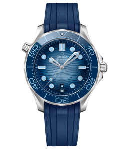 Omega Seamaster Diver 300M Chronometer 42mm Summer Blue Watch 210.32.42.20.03.002