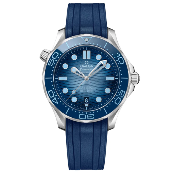 Omega Seamaster Diver 300M Chronometer 42mm Summer Blue Watch 210.32.42.20.03.002