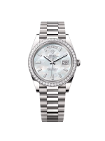 Rolex Day-Date 40mm 228349RBR-0046 White Mother-of-Pearl Dial President Bracelet