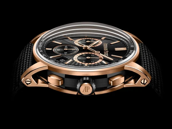 Audemars Piguet Code 11.59 Black Dial Black Rubber Strap Watch 41mm 26393NR.OO.A002KB.02