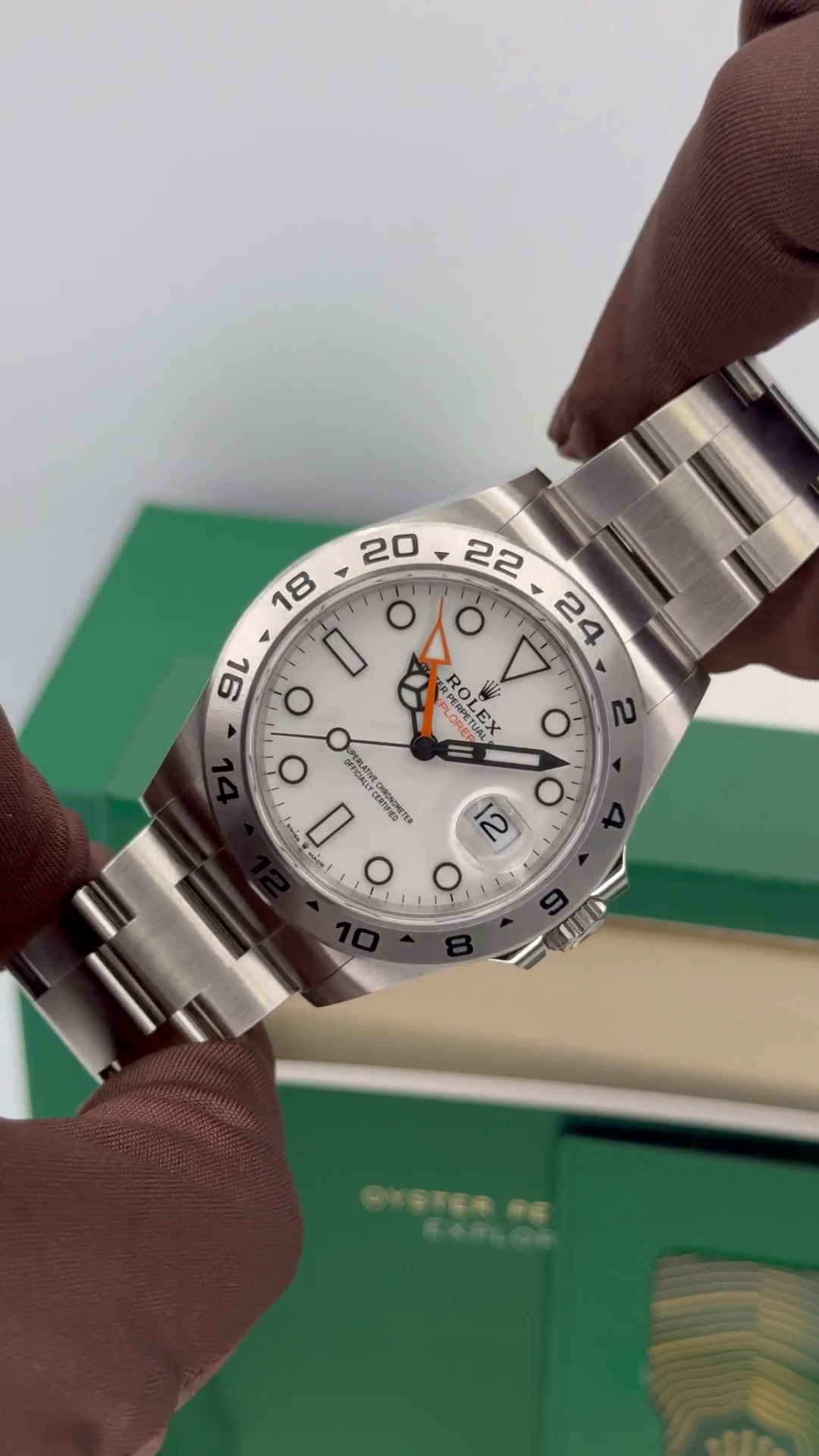 Rolex Explorer II 226570 42mm White Dial Men's Watch - Image 12