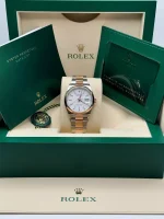 Rolex  Datejust 36mm 126201 White Dial Jubilee Bracelet Watch