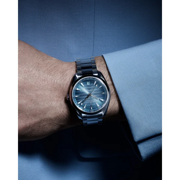 OMEGA Seamaster Aqua Terra 41mm Blue Dial Stainless Steel Bracelet 220.10.41.21.03.005