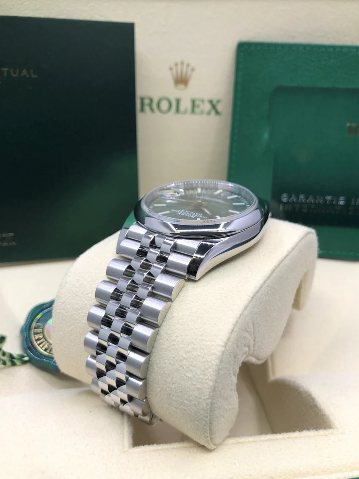 Rolex Datejust 36mm 126200 Green Dial Watch - Image 6