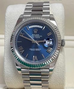 Alternative view of Rolex  Day-Date "President" 40mm Blue Roman Dial  228236-0007