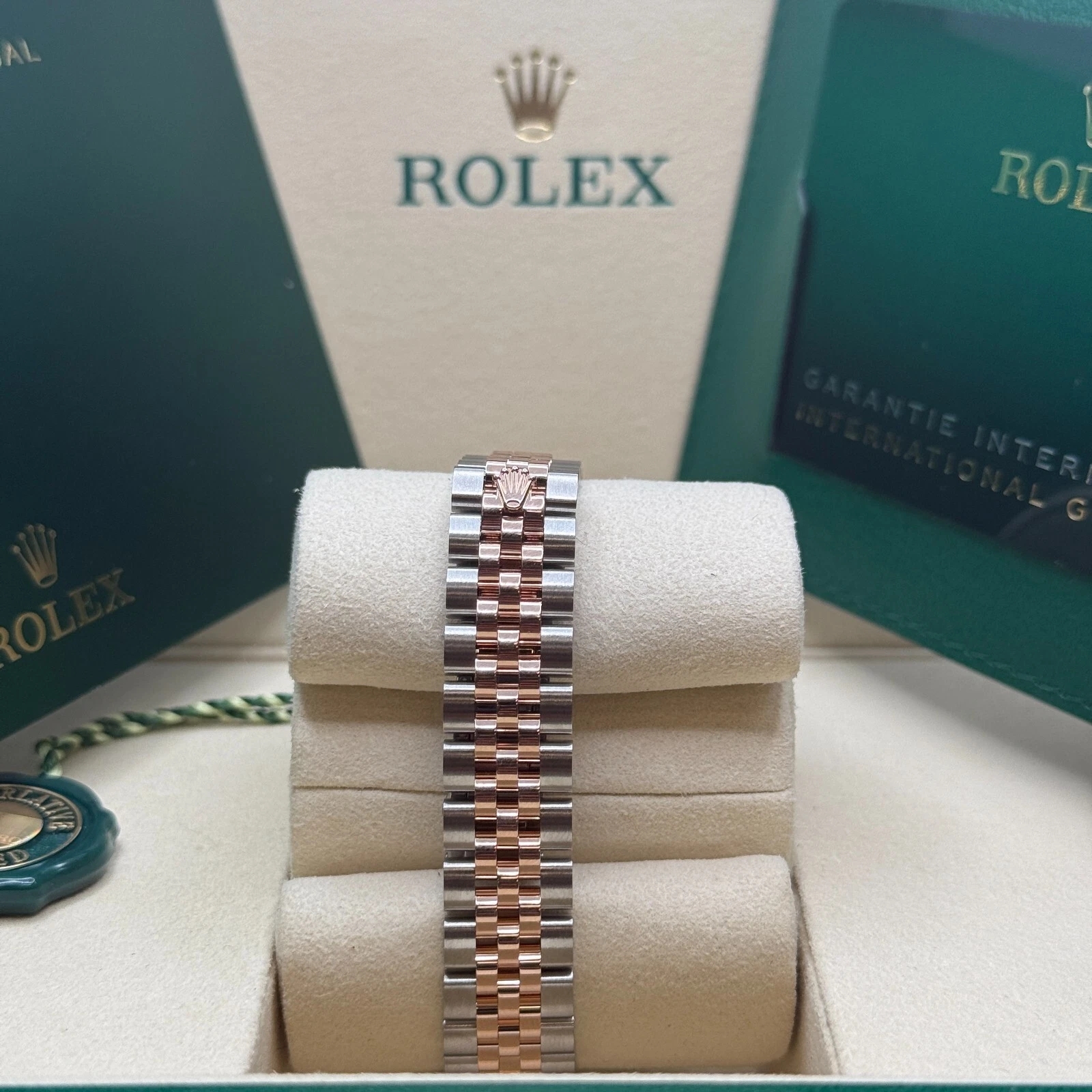 Rolex Lady-Datejust 28mm 279381RBR Aubergine Diamond Dial Oyster Bracelet - Image 6