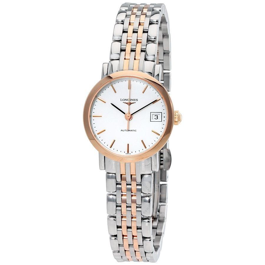 Longines Women's L4.309.5.12.7 Elegant Two-Tone Stainless Steel Watch
