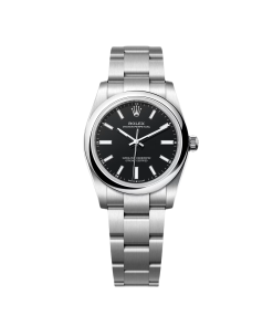 Rolex Oyster Perpetual 34mm 124200 Black Dial Oyster Stainless Steel Bracelet Watch