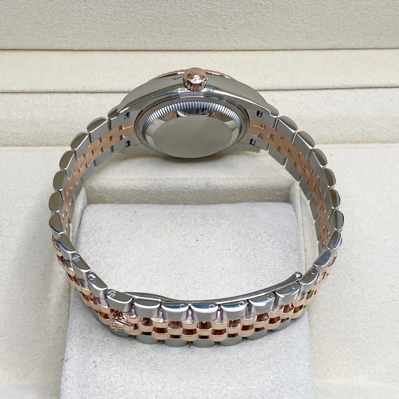 Rolex Lady-Datejust 28mm 279171 Chocolate Index Oyster Stainless Steel and Rose Gold - Image 14