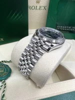Rolex  Datejust 36mm 126234 Datejust Aubergine Purple Diamond Roman Oyster Stainless Steel