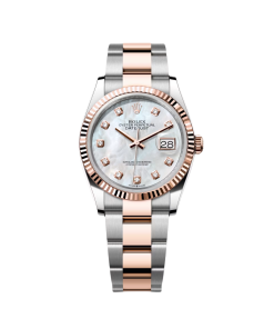 Alternative view of Rolex  Datejust 36mm 126231 Mother-of-Pearl Dial Jubilee Bracelet