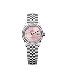 Alternative view of Rolex Lady-Datejust 28mm 279384RBR Pink Dial Oyster Bracelet
