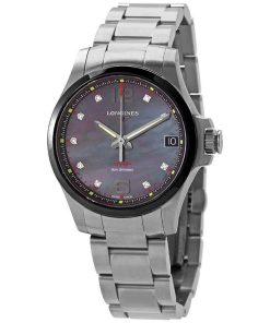 Longines Women's L3.319.4.88.6 Conquest Stainless Steel Watch