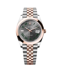 Alternative view of Rolex Datejust 41mm 126301 Sundust Slate Roman Dial Oyster Bracelet