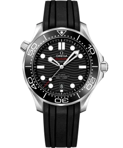 Omega Seamaster Diver 300M 42mm Black Dial Stainless Steel Strap 210.32.42.20.01.001