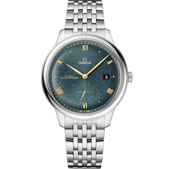 Omega De Ville Prestige 41 mm Green Dial Stainless Steel Bracelet 434.10.41.20.10.001