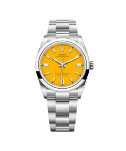 Rolex Oyster Perpetual 36mm 126000-0004 Yellow Dial Stainless Steel Oyster Bracelet