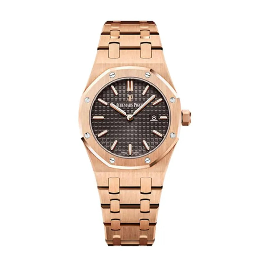 Audemars piguet Royal Oak Quartz Ladies Rose Gold 33mm 67650OR.OO.1261OR.01